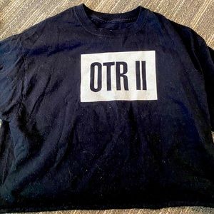 OTR II concert shirt